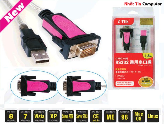 Z Tek Usb 2.0 To Rs232 Driver